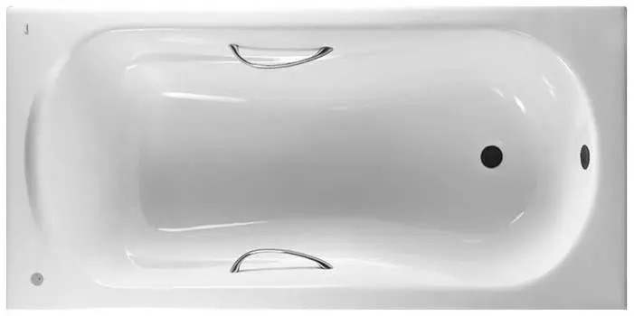 Чугунная ванна Castalia Venera 170x80 Н0000149 с ручками белый