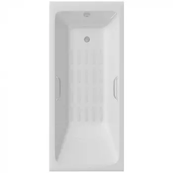 Чугунная ванна Delice Camelot 180х80 DLR230616R с отверстиями под ручки и антискользящим покрытием