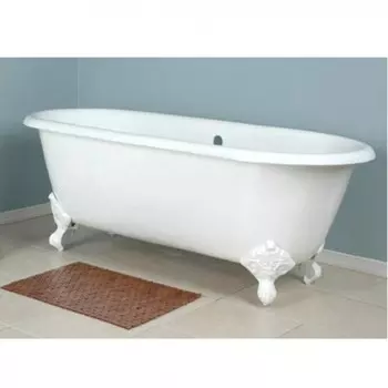 Чугунная ванна Magliezza Patricia 168x76.5 (ножки белые)