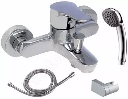 Смеситель для ванны и душа Clever Комплект 4в1 Start Urban 98612