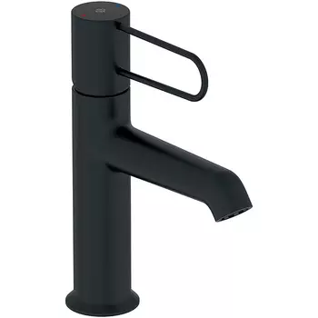 Cмеситель для раковины Jacob Delafon Odeon Rive Gauche E21028-BL-BL черный матовый