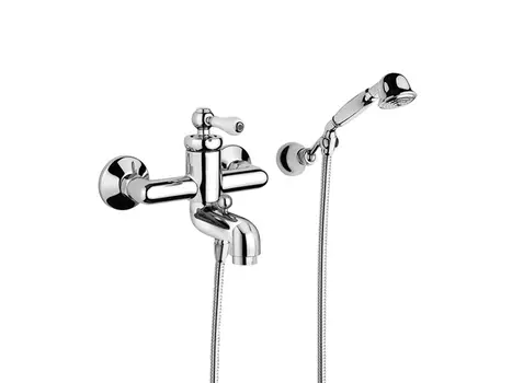 Cмеситель для ванны и душа Mamoli Country 1290FS110021 с душевым гарнитуром, хром