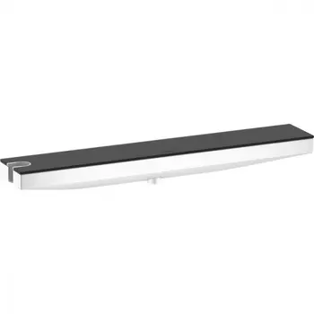 Держатель для душа с полкой L Hansgrohe Fixfit 26843700 белый