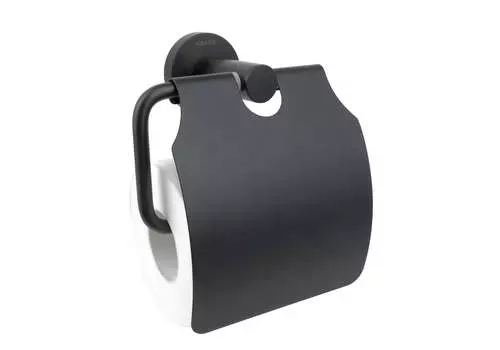 Держатель для туалетной бумаги Aquatek Вега AQ4009MB черный матовый