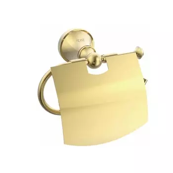 Держатель для туалетной бумаги Rose RG1905E золото