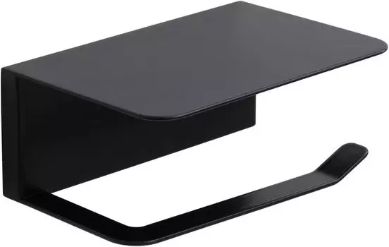 Держатель туалетной бумаги Aquanet Магнум 00336613 черный матовый