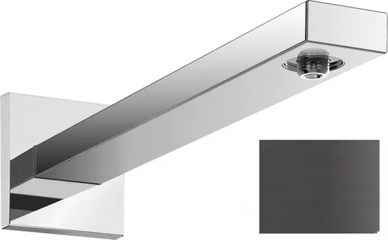 Держатель верхнего душа Hansgrohe Sguare 27694340 черный хром