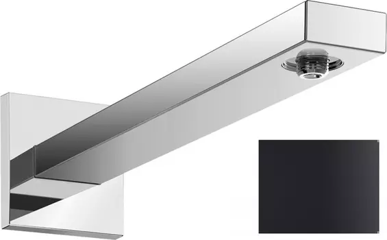 Держатель верхнего душа Hansgrohe Sguare 27694670 черный матовый