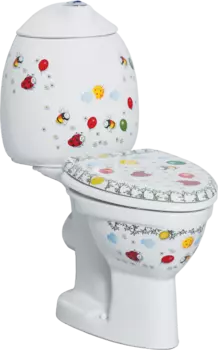 Детский напольный унитаз Creavit Cocuk CK310.001F0