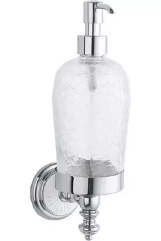 Диспенсер для жидкого мыла Boheme Vogue Bianco 10147 белый, хром