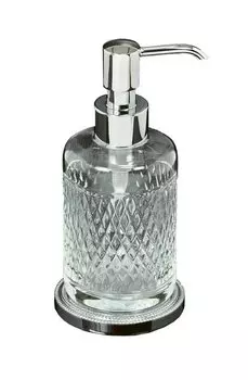 Диспенсер для жидкого мыла Boheme Crystal 10227 хром