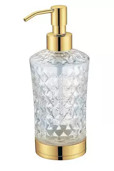 Диспенсер для жидкого мыла Boheme настольный 10222 золото