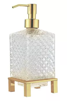 Диспенсер для жидкого мыла Boheme настольный 10225 золото