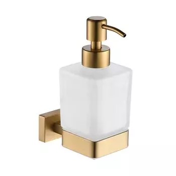 Диспенсер для жидкого мыла Shevanik SG5644G золотой сатин