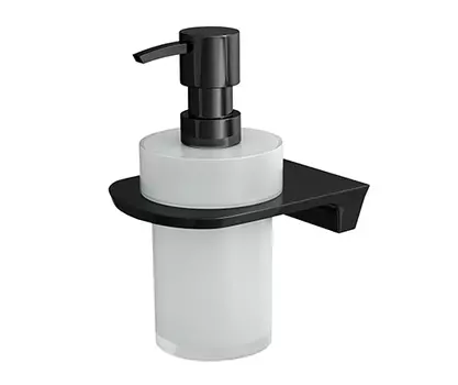 Диспенсер Wasserkraft Glan K-5199 матовое стекло, черный