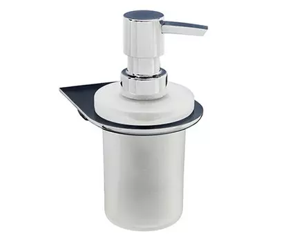 Диспенсер Wasserkraft Kammel K-8399 матовое стекло, хром
