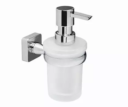 Диспенсер Wasserkraft Lippe K-6599 матовое стекло, хром