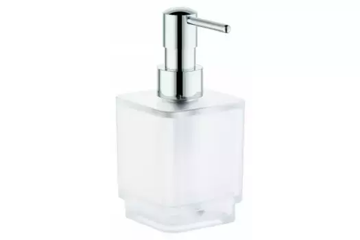 Диспенсер жидкого мыла Grohe Selection Cube 40805000 прозрачный