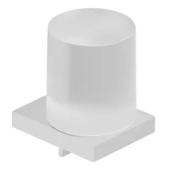 Дозатор для жидкого мыла Kludi Vela C 3197653 белый матовый