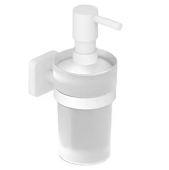 Дозатор для жидкого мыла Kludi Vela S 2597653 белый матовый