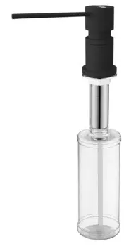 Дозатор для жидкого мыла Paulmark Kraft D003-401TB 350 мл антрацит