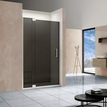 Душевая дверь 80 см Vincea Extra VDP-1E8090CG профиль хром, стекло тонированное