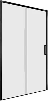 Душевая дверь Aquanet Pleasure Evo 110 см AE65-N110-BT стекло прозрачное, профиль черный