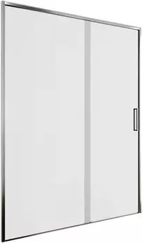 Душевая дверь Aquanet Pleasure Evo 140 см AE65-N140-CT стекло прозрачное, профиль хром