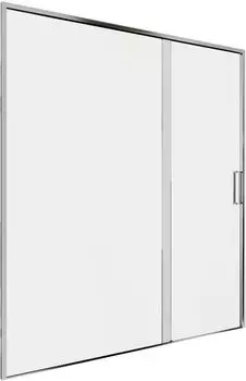 Душевая дверь Aquanet Pleasure Evo 160 см AE65-N160-CT стекло прозрачное, профиль хром