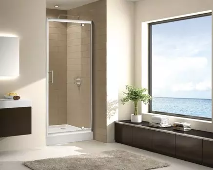 Душевая дверь Cezares Eco-O-BA-1-80-P-Cr