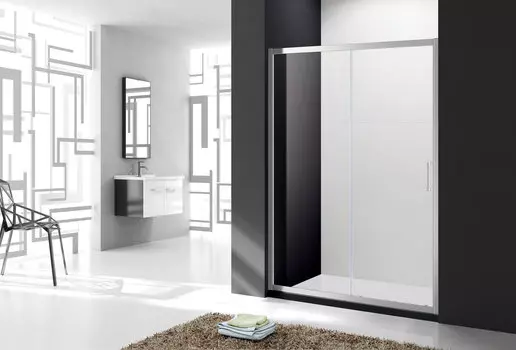 Душевая дверь Cezares Molveno 120x190 MOLVENO-BF-1-120-C-Cr-IV стекло прозрачное, профиль хром