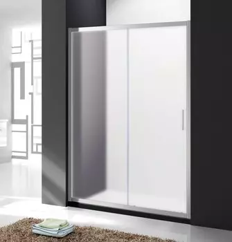 Душевая дверь Cezares Molveno 150x190 MOLVENO-BF-1-150-P-Cr стекло рифленое, профиль хром