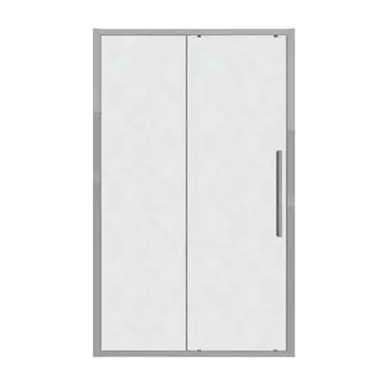 Душевая дверь в нишу Grossman Cosmo 110x195 100.K33.02.110.10.02 стекло шиншилла, профиль хром