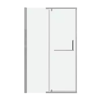 Душевая дверь в нишу Grossman Pragma 120x195 100.K33.03.120.10.00 стекло прозрачное, профиль хром