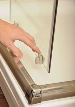 Душевая дверь Ravak Blix BLDP2-120 White/прозрачное