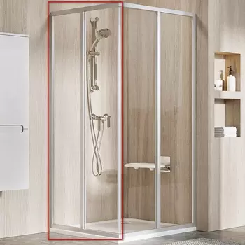 Душевая дверь Ravak SRV2-100 S сатин+Transparent