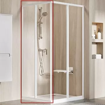 Душевая дверь Ravak SRV2-90 S белый+Transparent