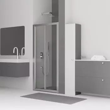 Душевая дверь в нишу RGW Classic 110x195 CL-21 стекло прозрачное, профиль хром