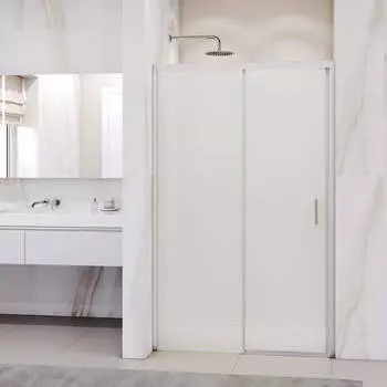 Душевая дверь RGW Passage 150x195 PA-017 стекло матовое, профиль хром