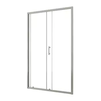 Душевая дверь Taliente 100x195 TA-100-1CP стекло прозрачное, профиль глянцевый хром