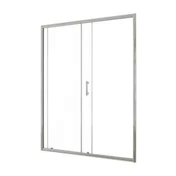 Душевая дверь Taliente 130x195 TA-130-1CP стекло прозрачное, профиль глянцевый хром