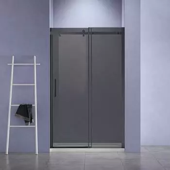 Душевая дверь Vincea Como-N 130x195 VDS-4CN130CGB стекло тонированное, профиль черный