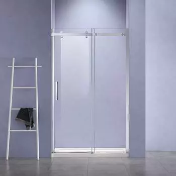 Душевая дверь Vincea Como-N 160x195 VDS-4CN160CL стекло прозрачное, профиль хром