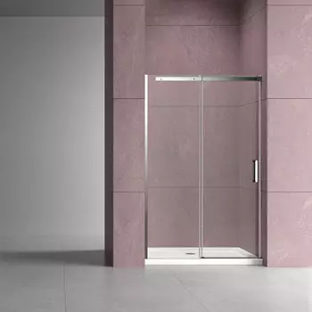 Душевая дверь Vincea Dice 130х200 VDS-4D130CL стекло прозрачное, профиль хром