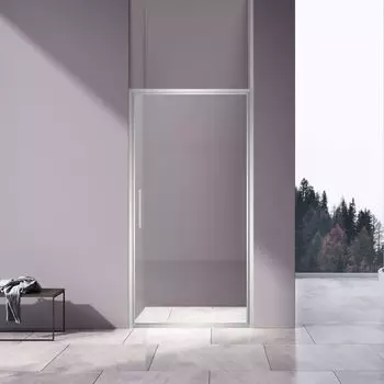 Душевая дверь Vincea Slim 8mm 100x195 VDP-4SL100CL стекло прозрачное, профиль хром