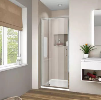 Душевая дверь Vincea VDP-1I8090CL 80х190 стекло прозрачное, профиль хром