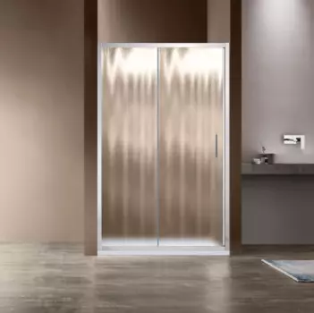 Душевая дверь Vincea VDS-1G130CH 130х190 стекло шиншилла, профиль хром
