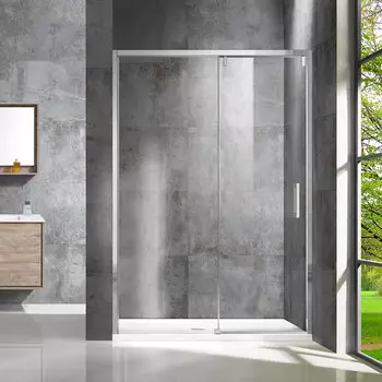 Душевая дверь Vincea VDS-1L120CL-1 120х195 стекло прозрачное, профиль хром