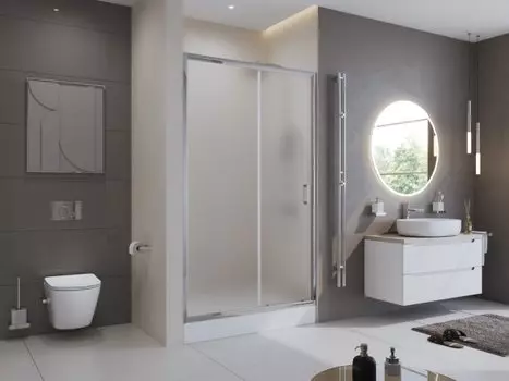 Душевая дверь в нишу BelBagno Uno UNO-195-BF-1-110-P-Cr