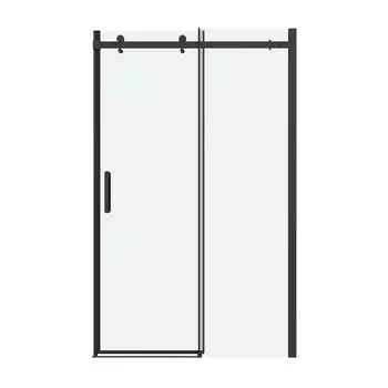 Душевая дверь в нишу Grossman Classic 110x195 100.K33.04.110.21.00 стекло прозрачное, профиль черный матовый